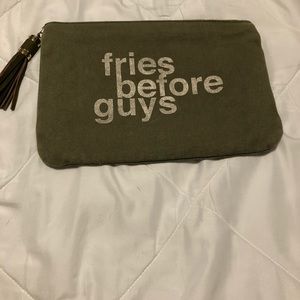 Francesca’s fries before guys bag